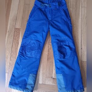 Kids Blue Snow Pants